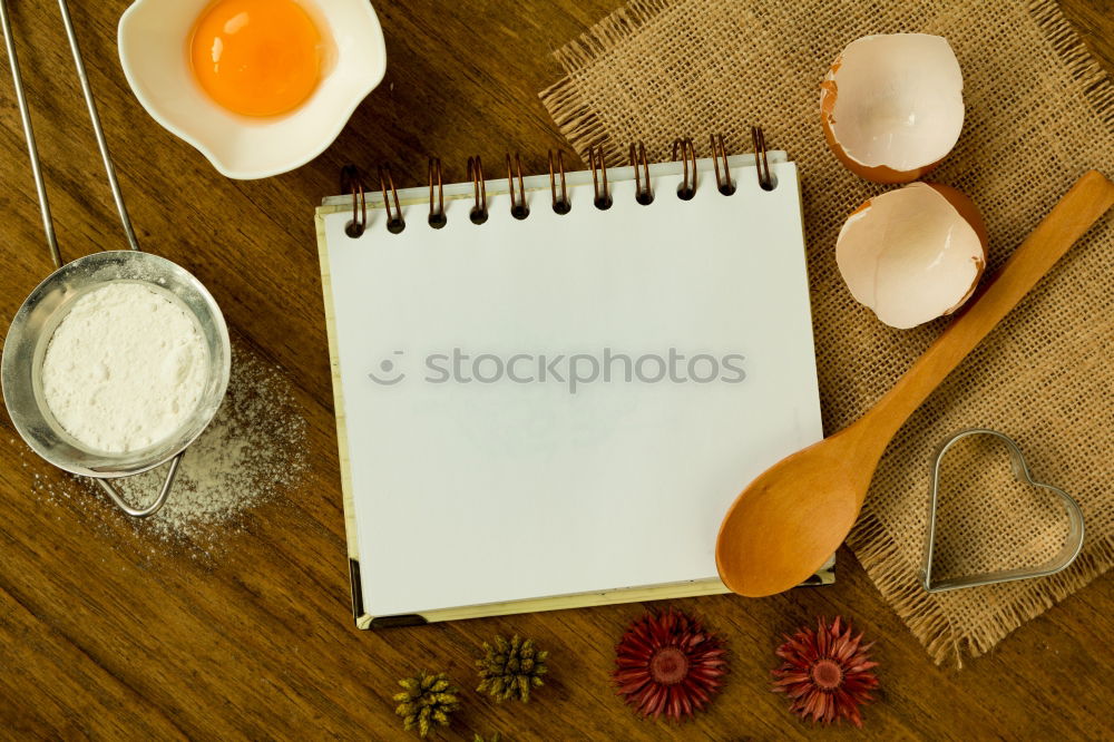 Similar – Image, Stock Photo dough and ingredients