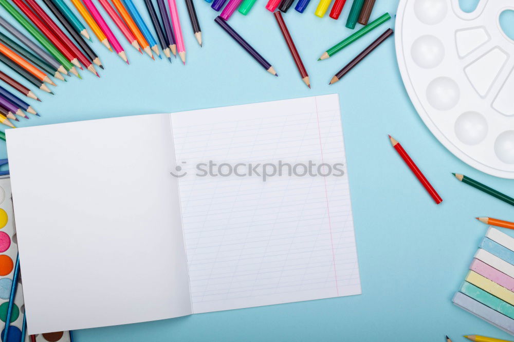 Similar – Image, Stock Photo empty notebook with white sheets