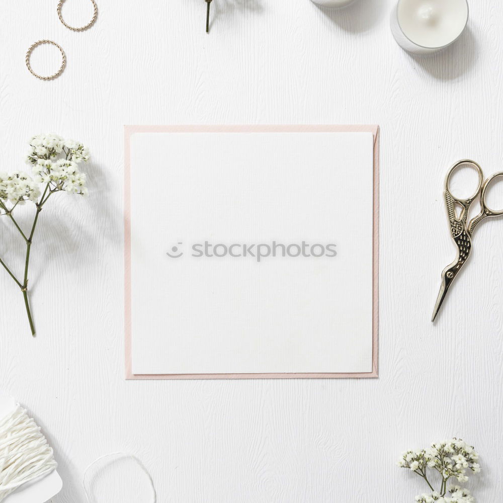 Similar – Creative Flat lay craft style