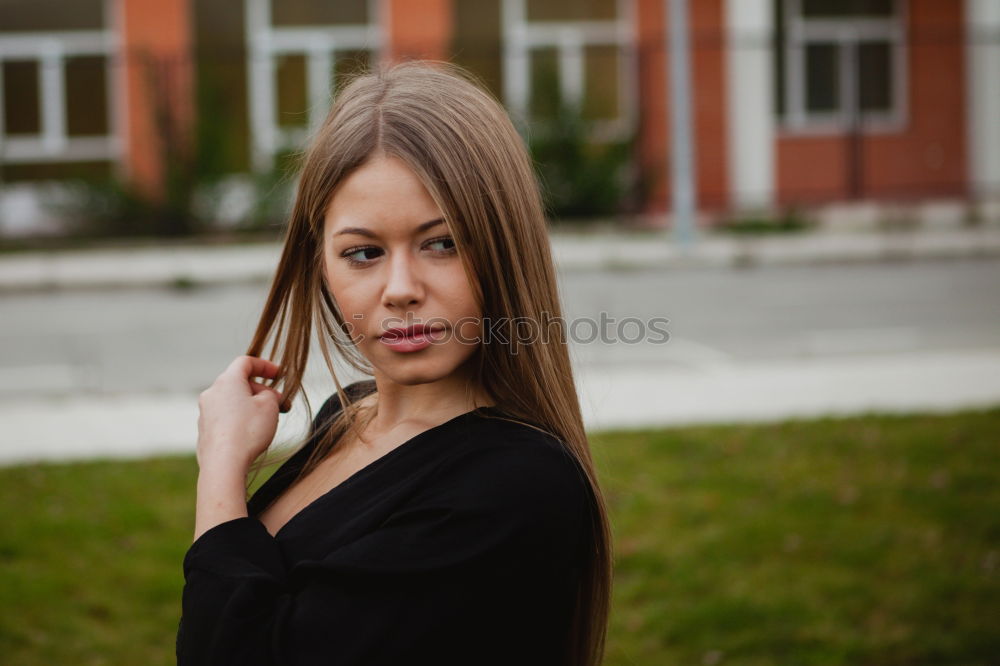 Similar – Image, Stock Photo young asian woman texting with smartphone