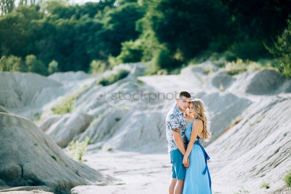 Similar – Image, Stock Photo Cool couple dancing on a road