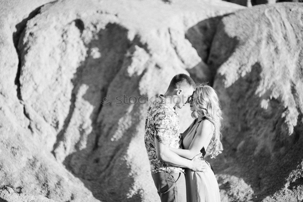 Similar – Image, Stock Photo Tender kiss from young couple