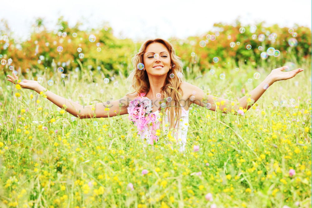 Similar – Image, Stock Photo yellow Feminine