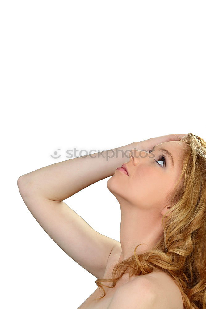 Similar – Image, Stock Photo blonde Blonde Air