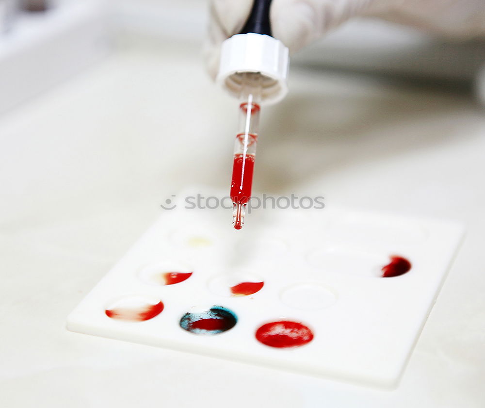 Similar – blood sample Doctor