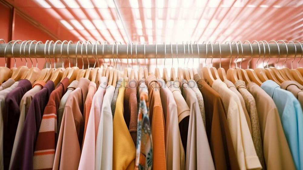 Similar – Image, Stock Photo Old work clothes in a locker made of wood