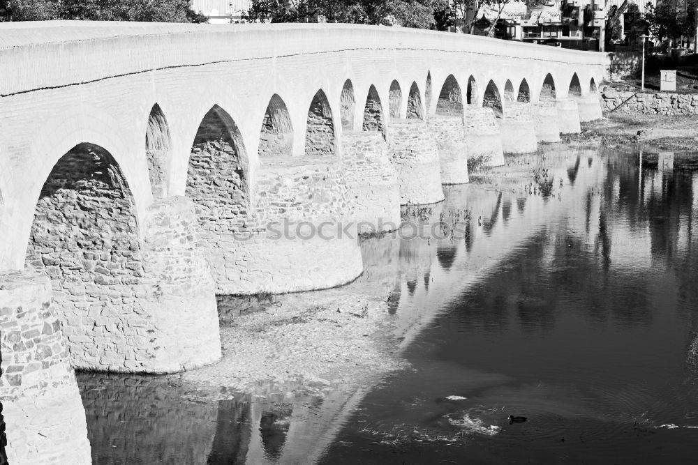 Similar – Image, Stock Photo Overflow Deserted Bridge