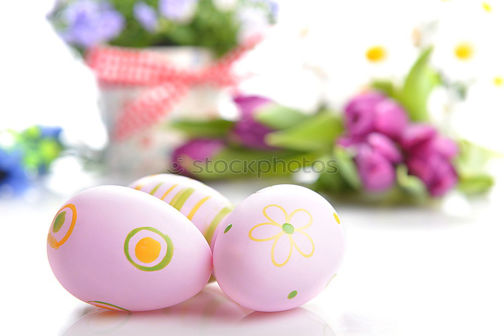 Similar – Image, Stock Photo OSTERkuschelEI in pink