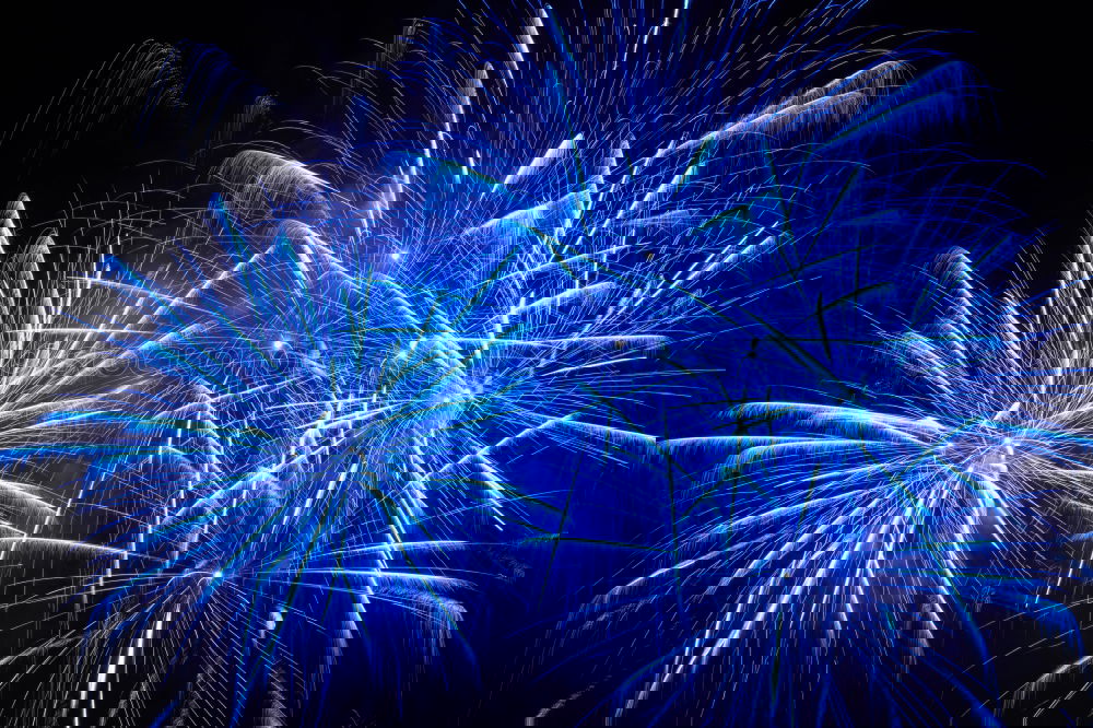 Similar – Image, Stock Photo Blue colorful fireworks