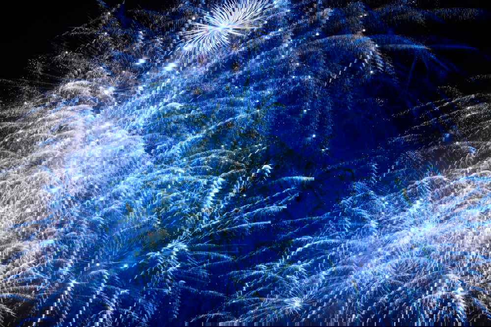 Similar – Image, Stock Photo Blue colorful fireworks