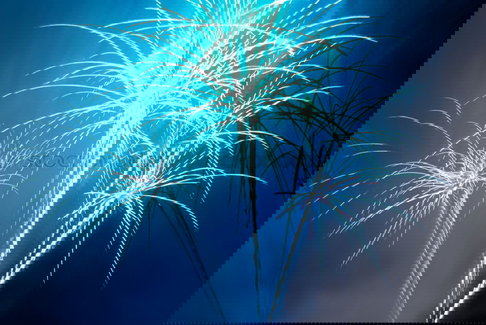 Similar – Image, Stock Photo Blue colorful fireworks