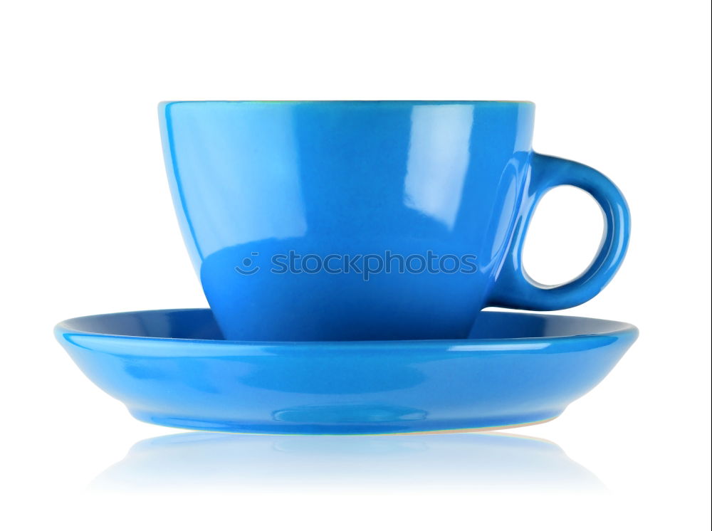 Similar – die blaue Tasse