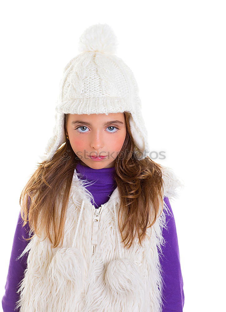 Similar – winter girl Colour photo