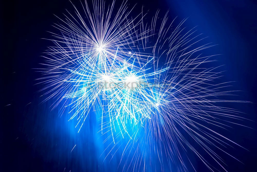 Similar – Image, Stock Photo Blue colorful fireworks