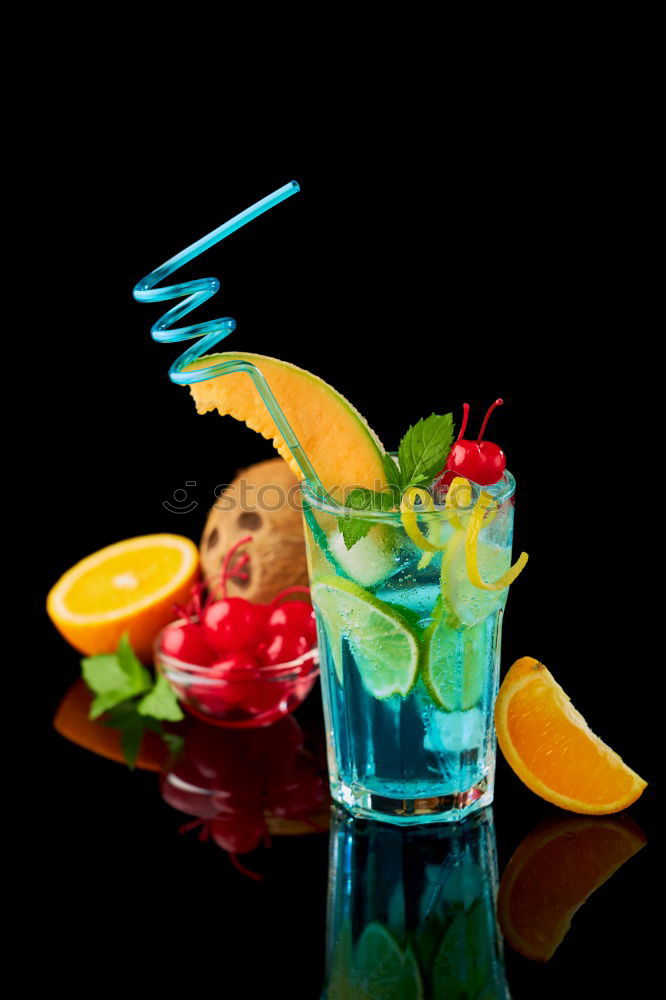 Similar – Image, Stock Photo Barman pouring a cocktail into a glass