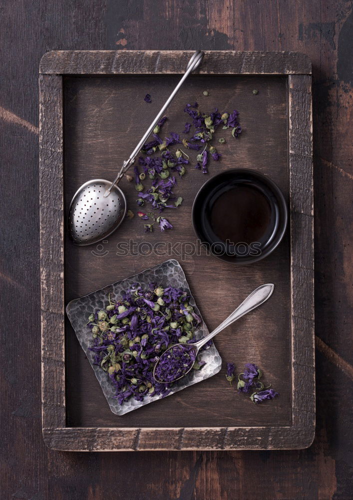 Similar – tea with lavender. flower