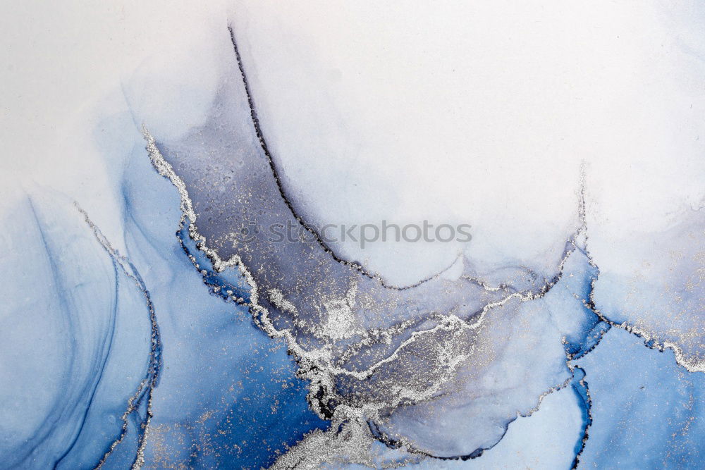 Similar – blue Watercolours on Paper