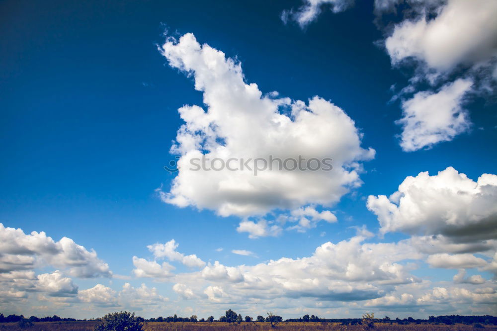 Similar – blaue Weite Dorf Ferne