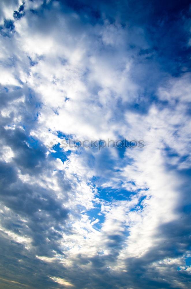 Similar – schäfchenwolken Wolken