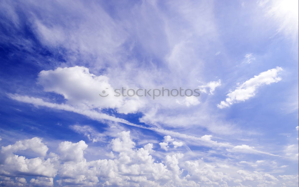 Similar – schäfchenwolken Wolken