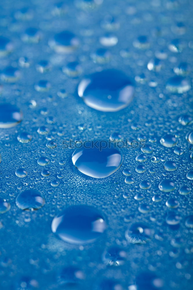 Foto Bild Wassertropfen Zelt Stoff