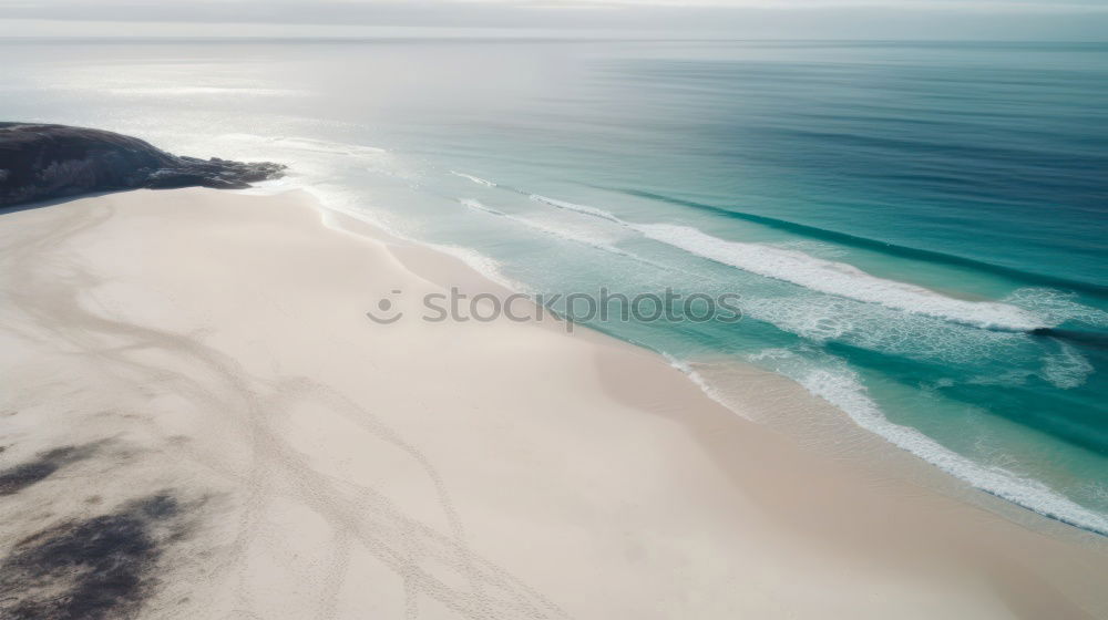 Similar – Sunset on a deserted beach South Australia