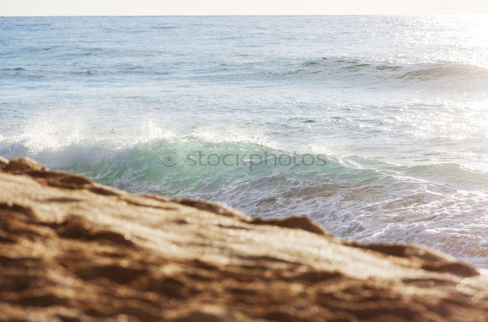 Similar – Image, Stock Photo Woman sitting at edge of rock