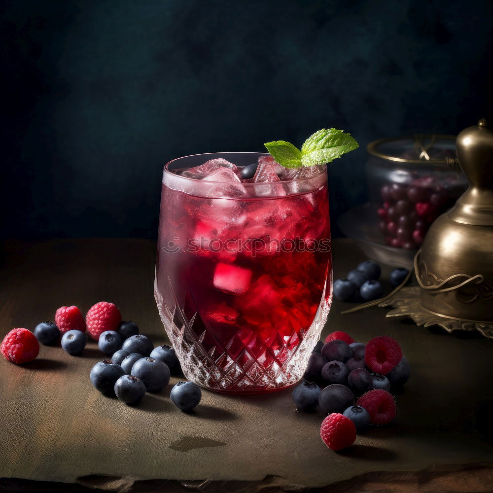 Similar – Blackberry Mocktail