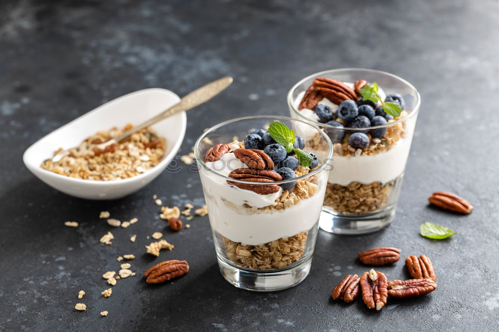 Similar – Image, Stock Photo Crunchy Granola and Parfait