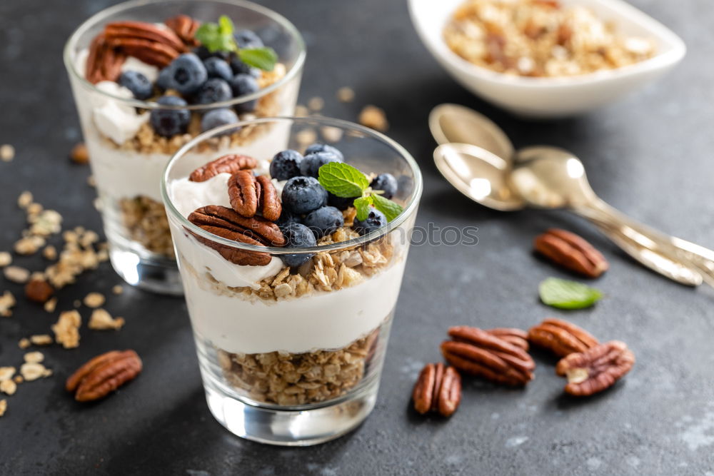 Similar – Image, Stock Photo Crunchy Granola and Parfait