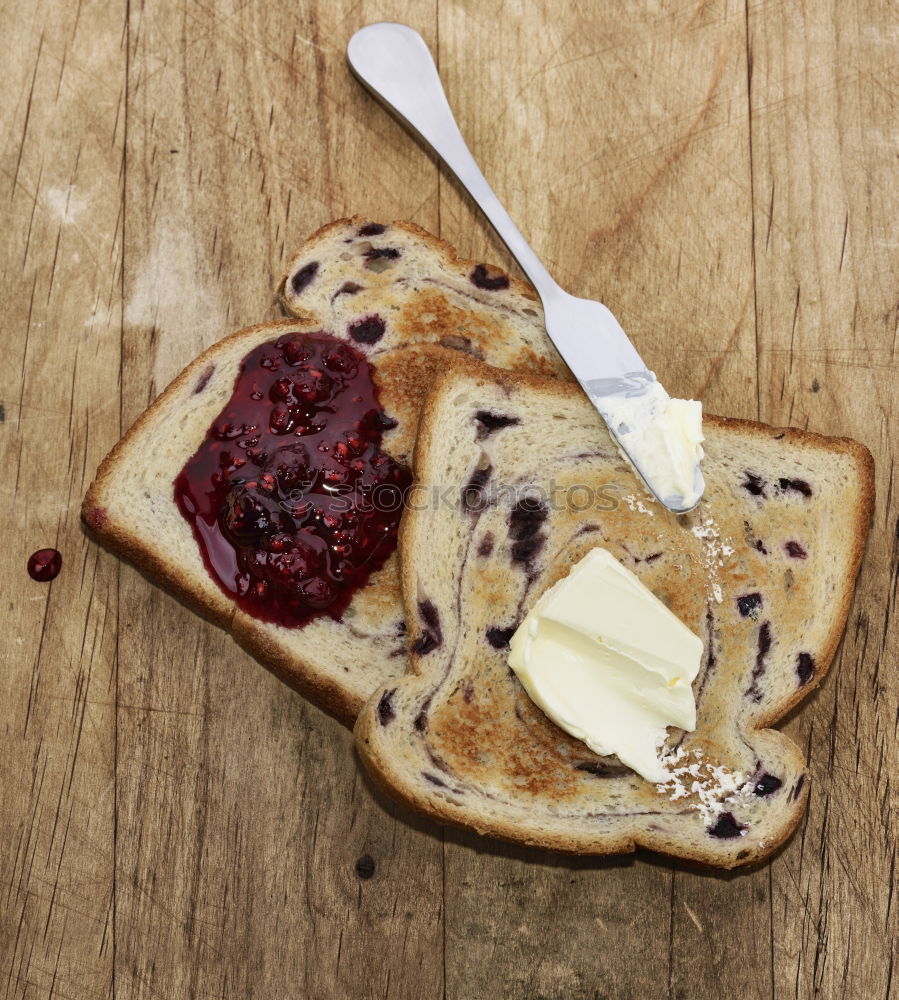 Similar – Image, Stock Photo PB & J Food Bread Jam