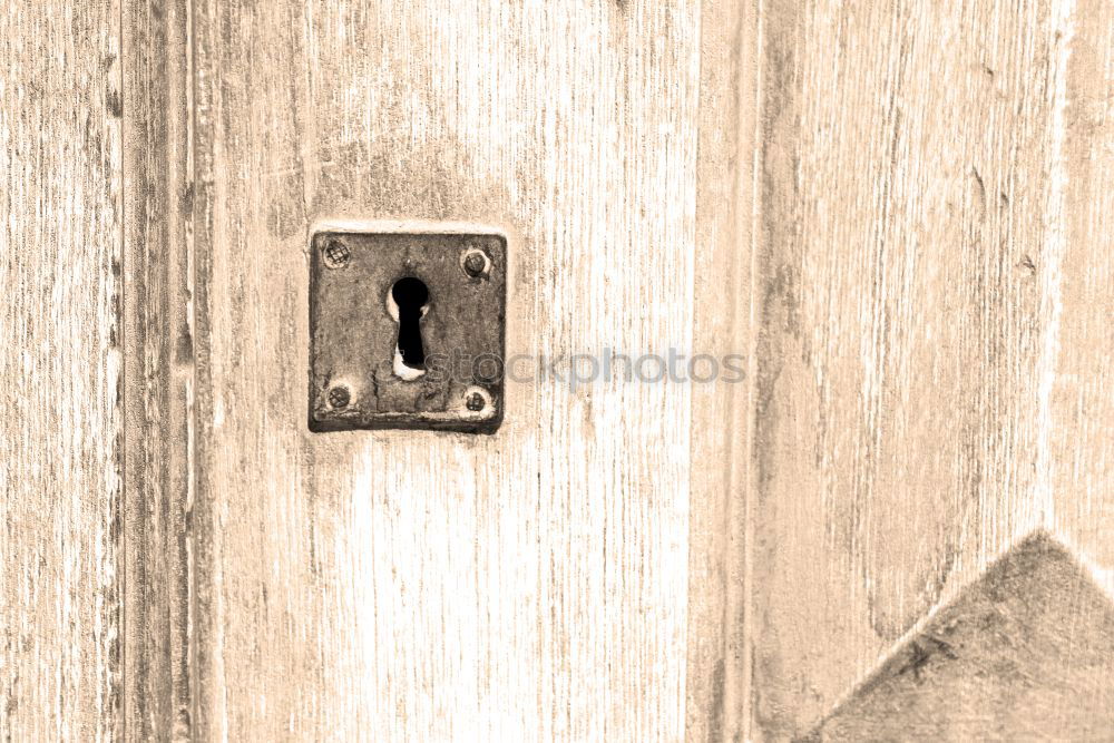 Similar – Image, Stock Photo Old wooden wall of a barn with a simple lock.