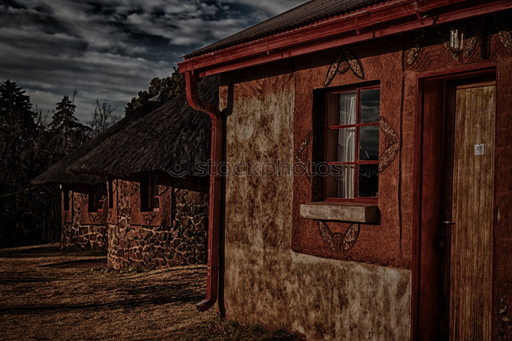 Foto Bild Containerdorf HDR dunkel