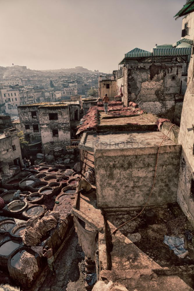 Similar – Image, Stock Photo roof landscape Skyline Dry