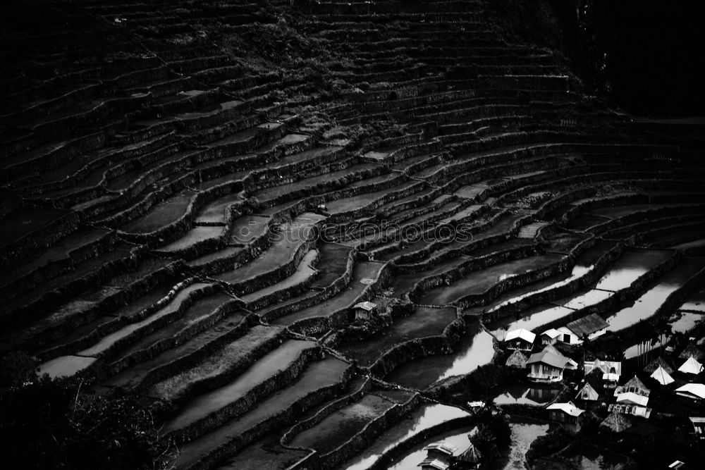 Similar – Image, Stock Photo Water Running Off Lava Cliff into Ocean Black and White Close Up