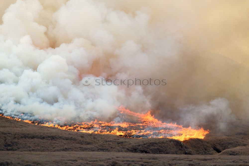 Similar – Image, Stock Photo Woolsey Brush Fire Flames and Smoke on Hillside Burning
