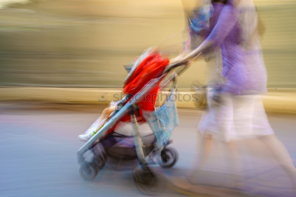 Similar – Image, Stock Photo Father and son running in the park.