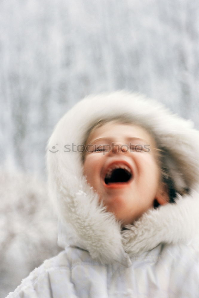 Similar – Image, Stock Photo Inuit Boy (child) Grimace