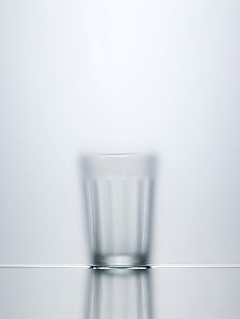 Similar – Empty glass on blue and white tablecloth in the beer garden