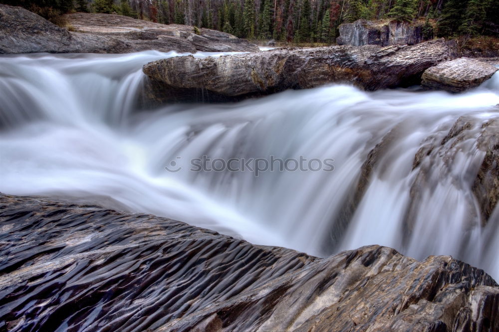 Similar – Image, Stock Photo Small stream on the mountain pasture