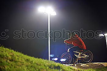 Similar – Image, Stock Photo motocross jump