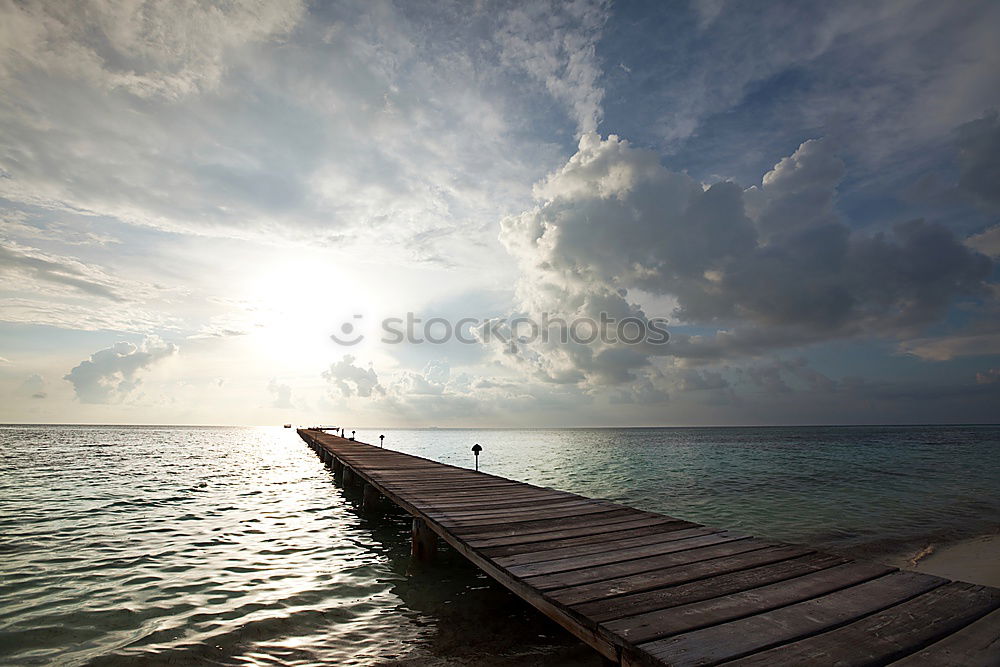 Similar – Fishing1 Fisherman Sunset