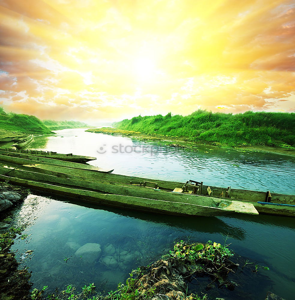 Similar – Image, Stock Photo bathing jetty Life