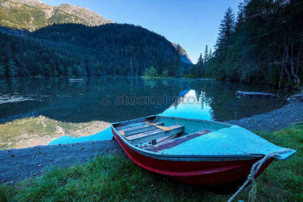 Similar – Image, Stock Photo Kayak sailing on water