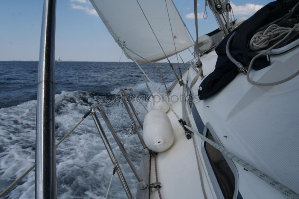 Similar – Image, Stock Photo Sail Action Sailing