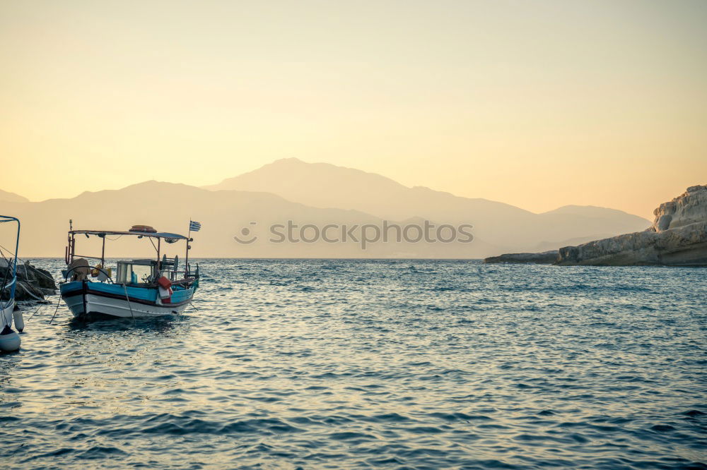 Similar – Image, Stock Photo Motorboats in small dock