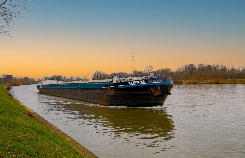 Similar – Baltic cutter in the marina, boat harbour Karlshagen Usedom_001