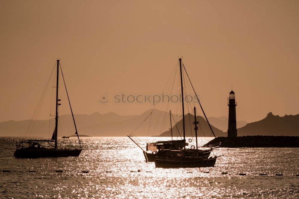 Similar – jetty Clouds Horizon