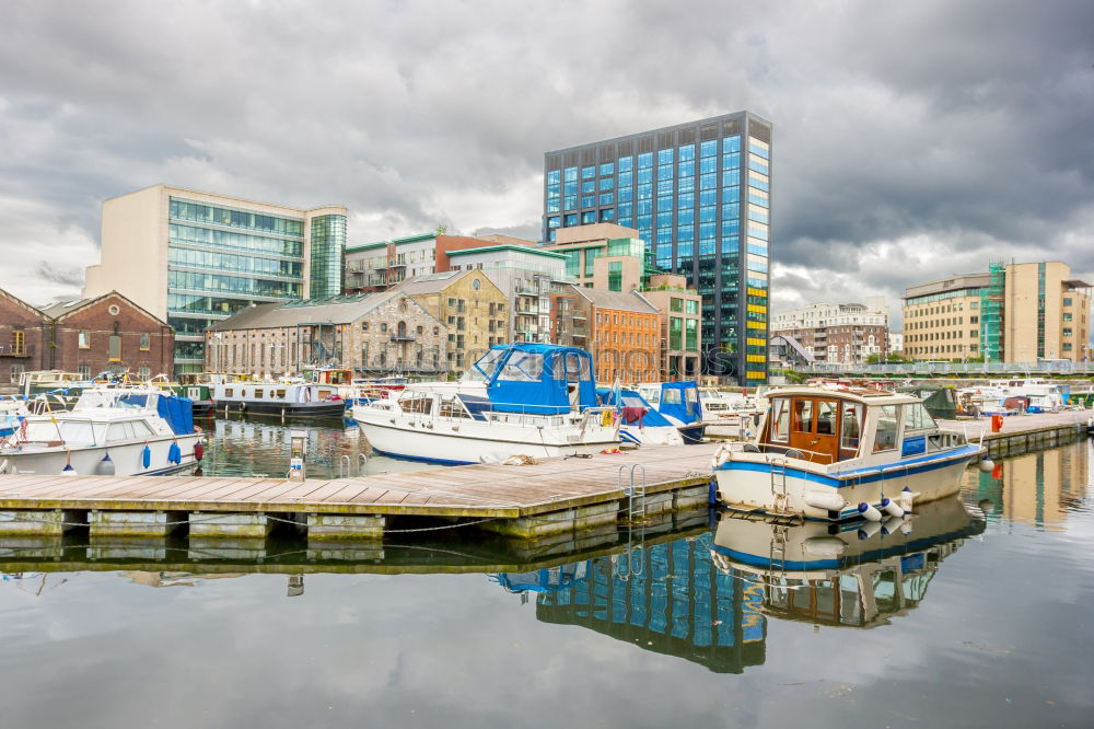 Similar – Sandtorhafen / Traditional Ship Port Hamburg