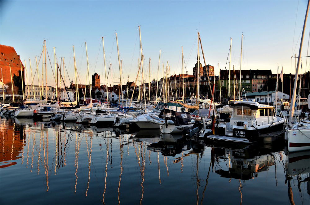 Similar – Image, Stock Photo the city in the river.